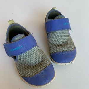 Merrell Bare Steps Toddler Shoes Sz 8